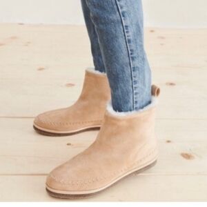 Jenni Kayne Suede Moccasin Booties Size 9/40